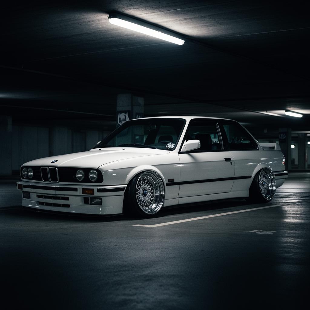 BMW E30 Static