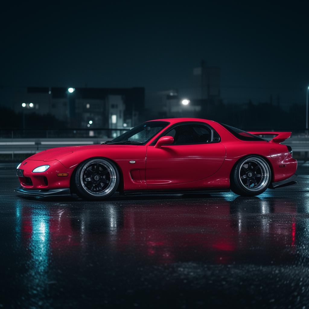 RX-7 FD Bagged
