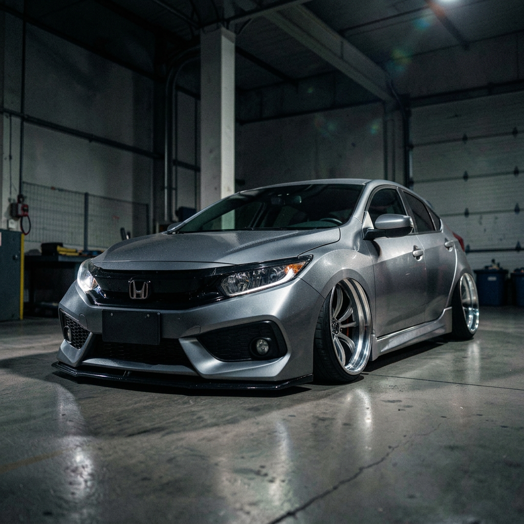 Stance car backdrop for Outerwear