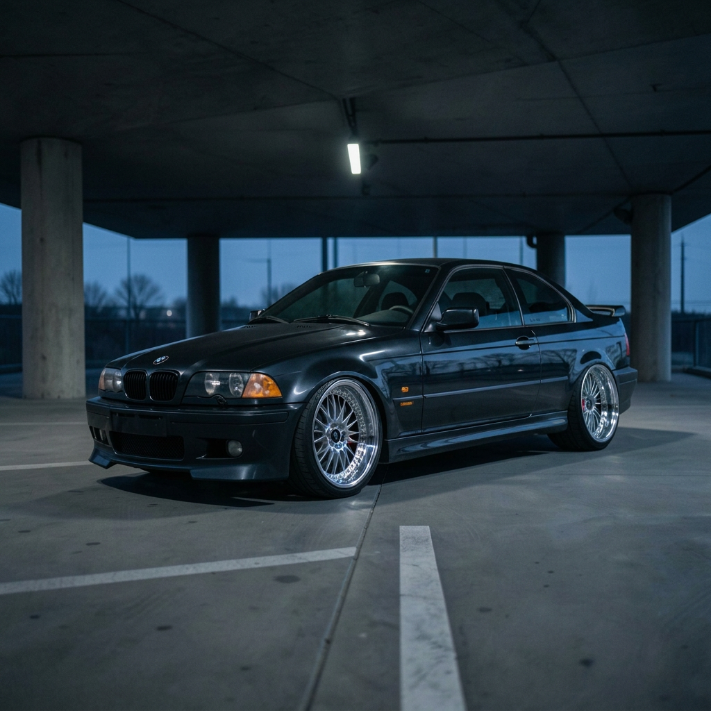 Stance car backdrop for Bottoms