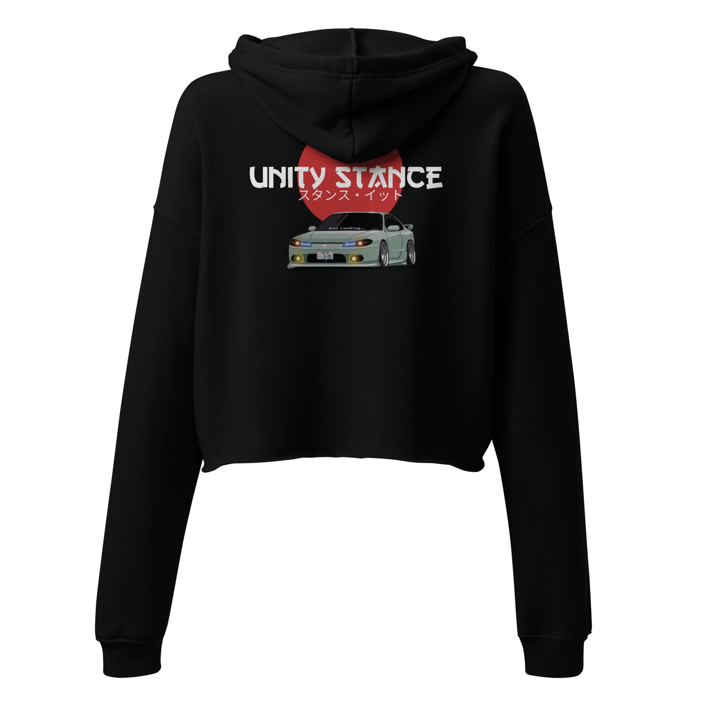 Women's Unity Stance - Crop Hoodie - Nihon No Ai Collection