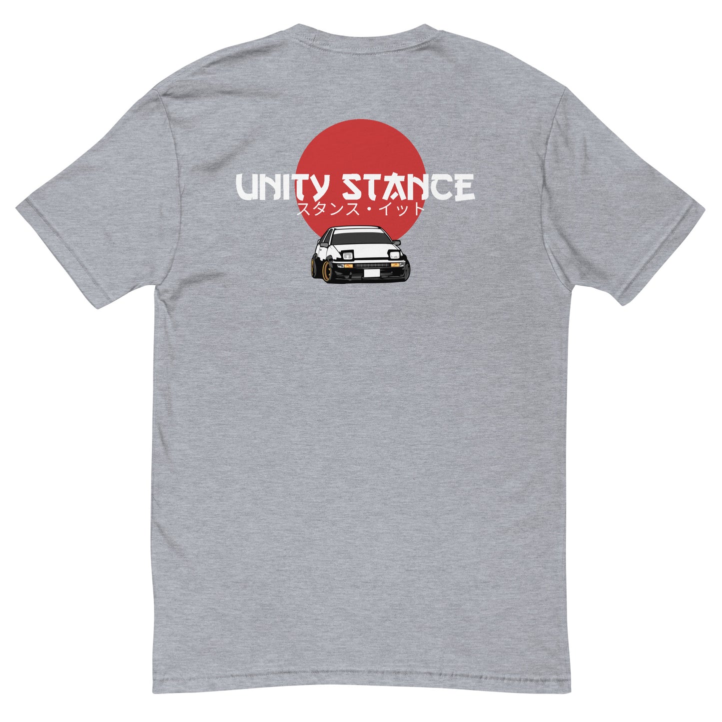 Men's Unity Stance AE86 Short Sleeve T-shirt - Nihon No Ai Collection
