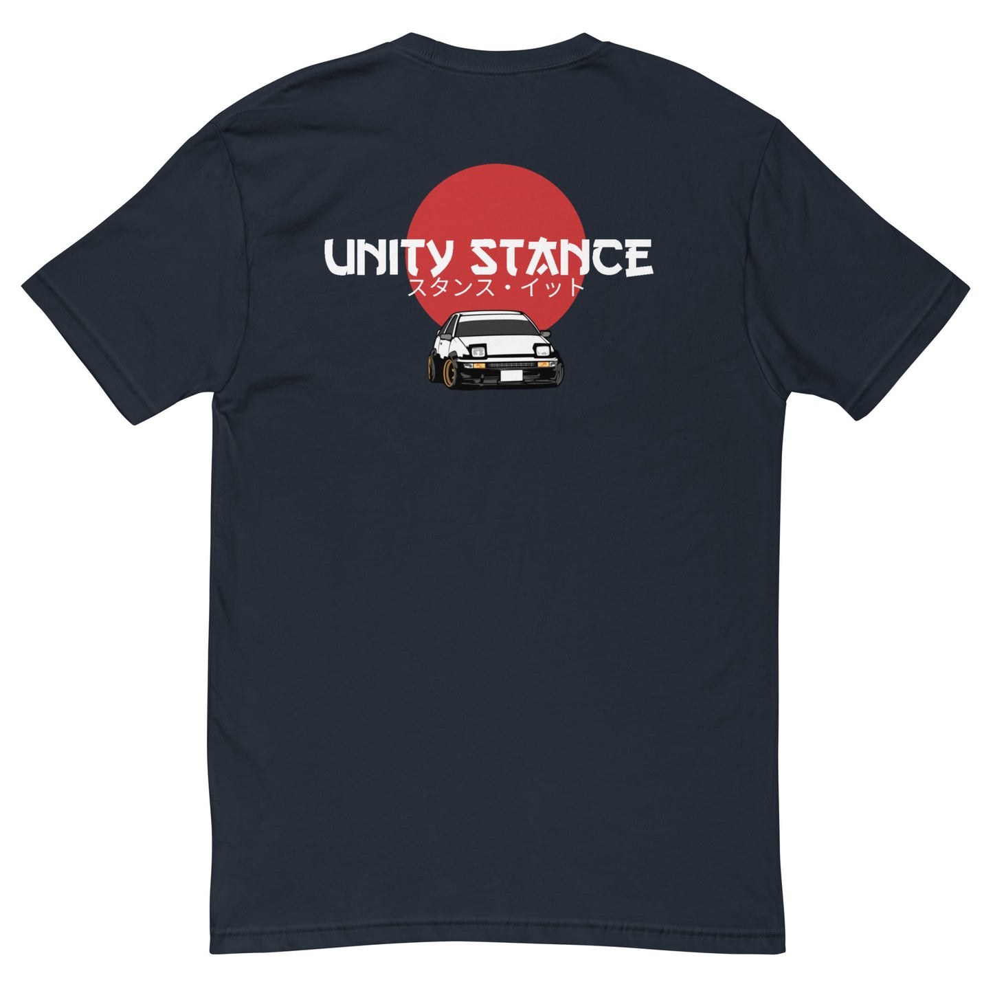Men's Unity Stance AE86 Short Sleeve T-shirt - Nihon No Ai Collection