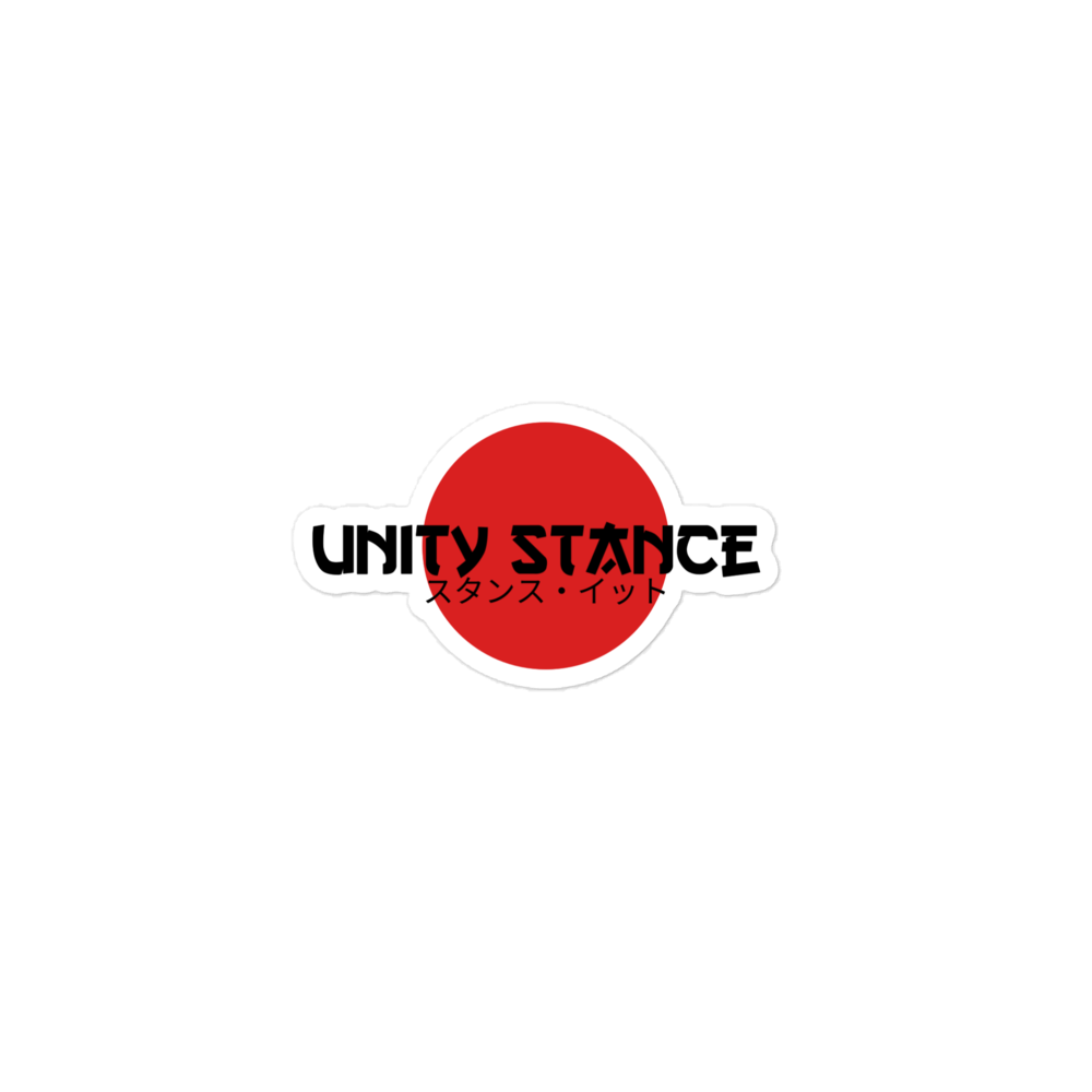 Unity Stance Kiss Cut Stickers - Nihon No Ai Collection