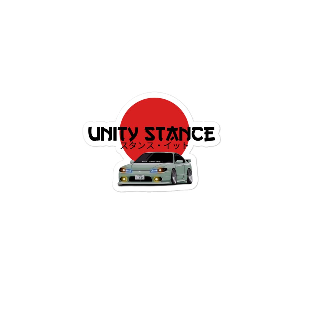 Unity Stance Kiss Cut Stickers - Nihon No Ai Collection