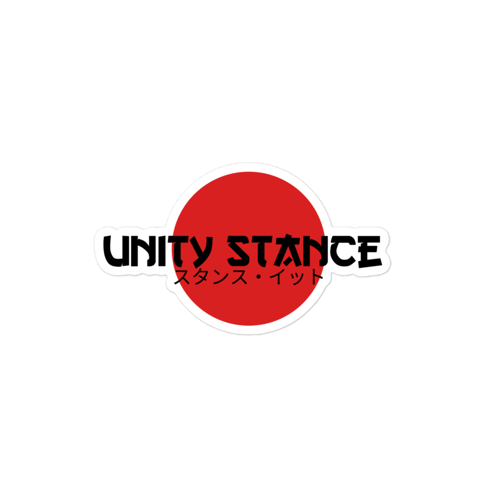 Unity Stance Kiss Cut Stickers - Nihon No Ai Collection