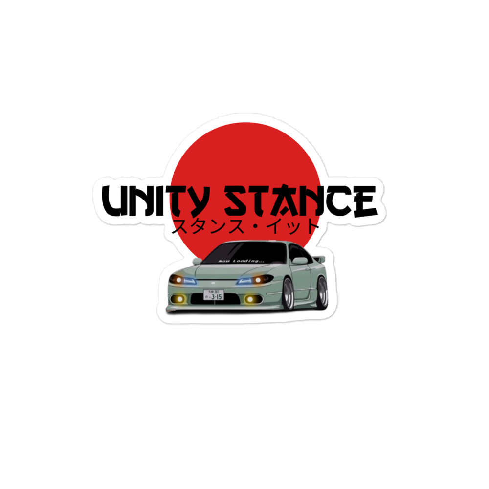 Unity Stance Kiss Cut Stickers - Nihon No Ai Collection