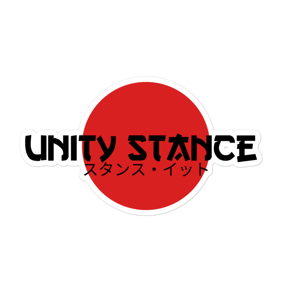 Unity Stance Kiss Cut Stickers - Nihon No Ai Collection