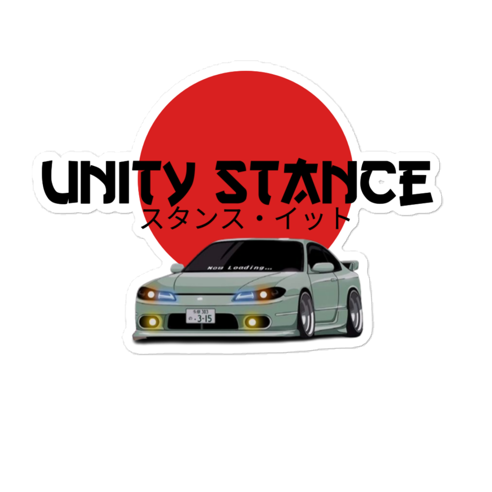 Unity Stance Kiss Cut Stickers - Nihon No Ai Collection