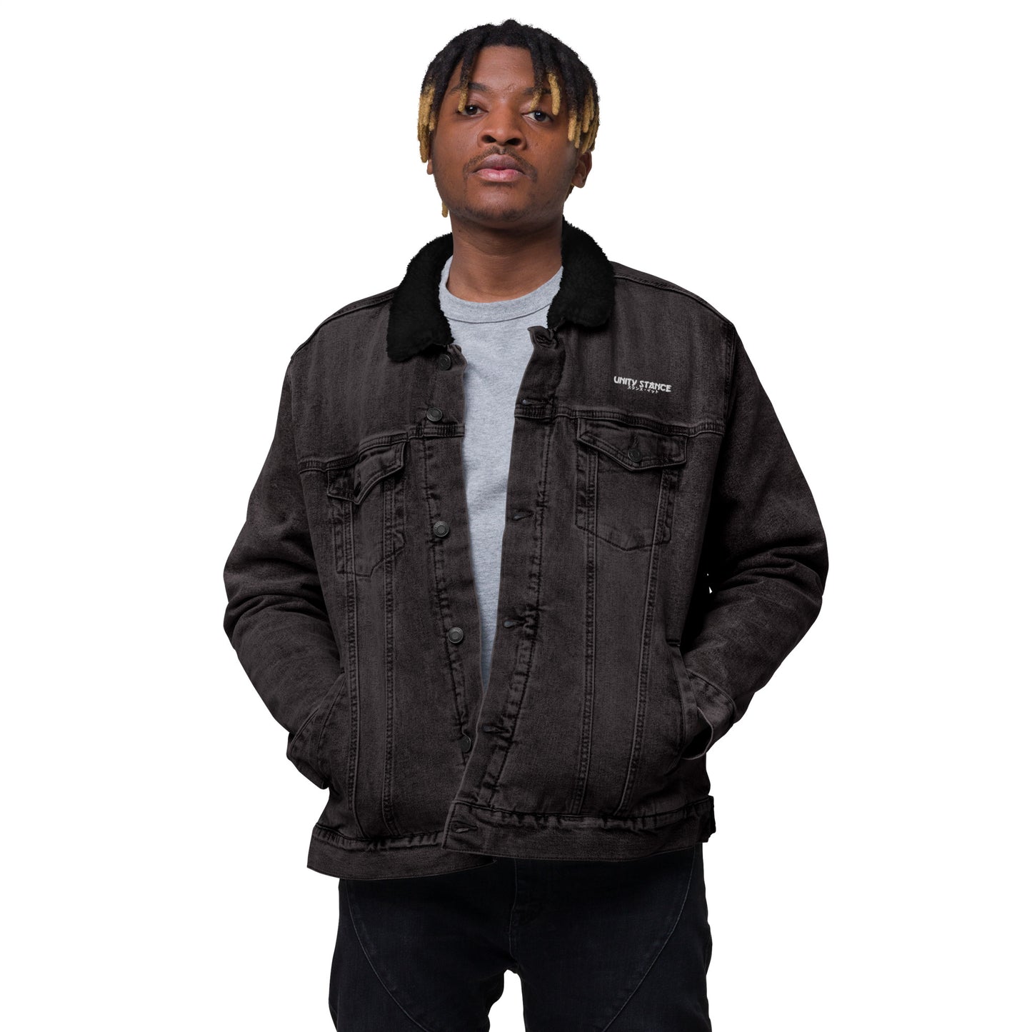 Unity Stance - Unisex Denim Jacket - Nihon No Ai Collection