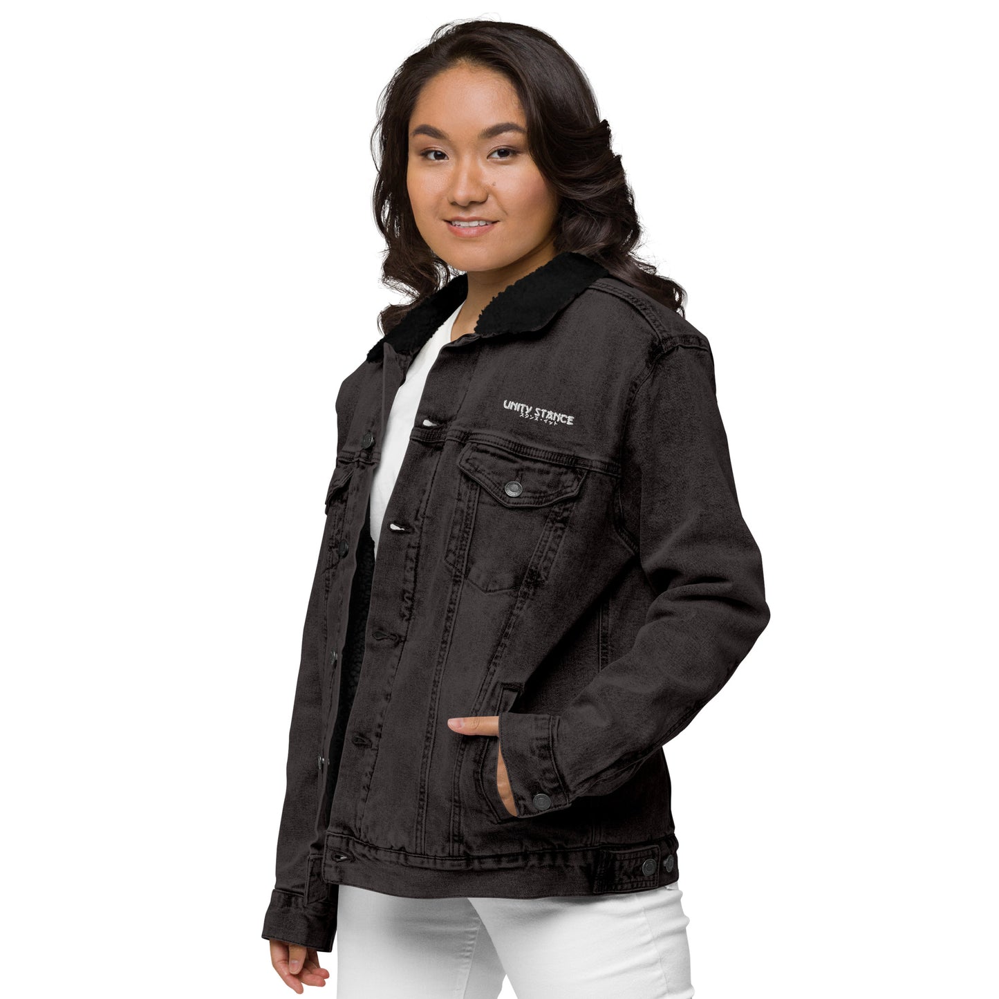 Unity Stance - Unisex Denim Jacket - Nihon No Ai Collection