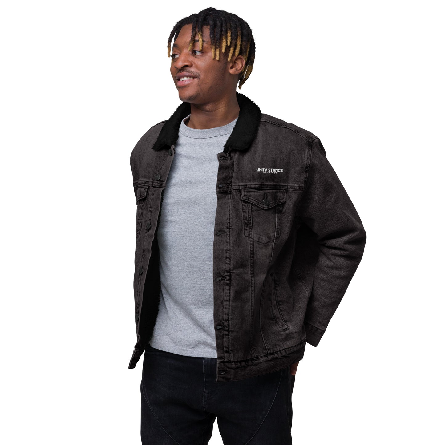 Unity Stance - Unisex Denim Jacket - Nihon No Ai Collection