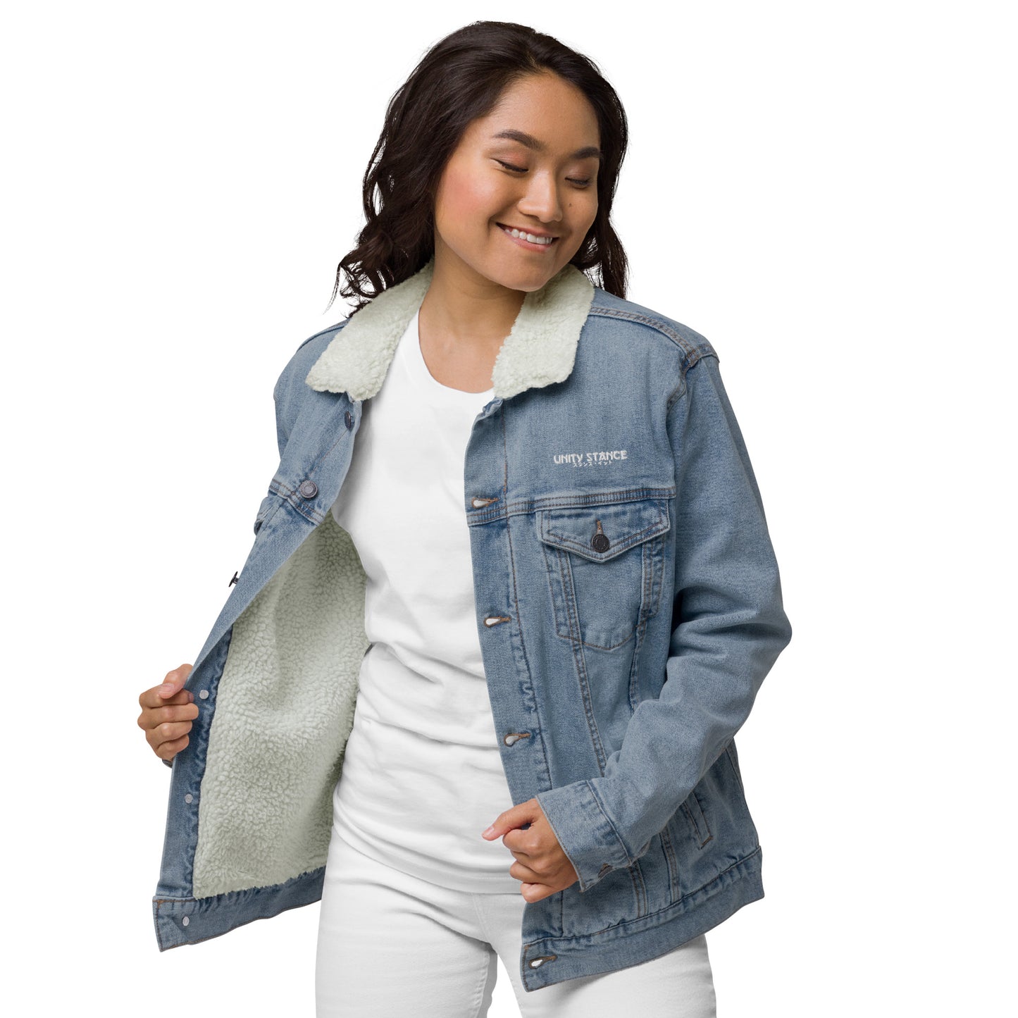 Unity Stance - Unisex Denim Jacket - Nihon No Ai Collection
