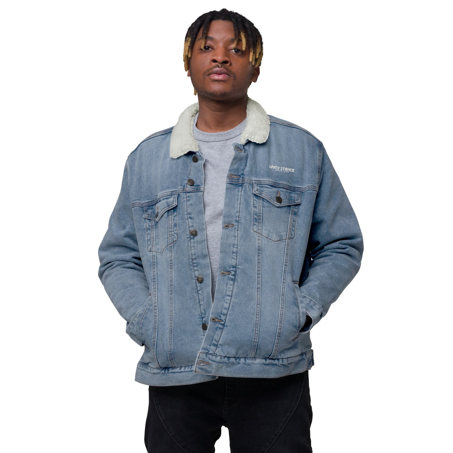 Unity Stance - Unisex Denim Jacket - Nihon No Ai Collection