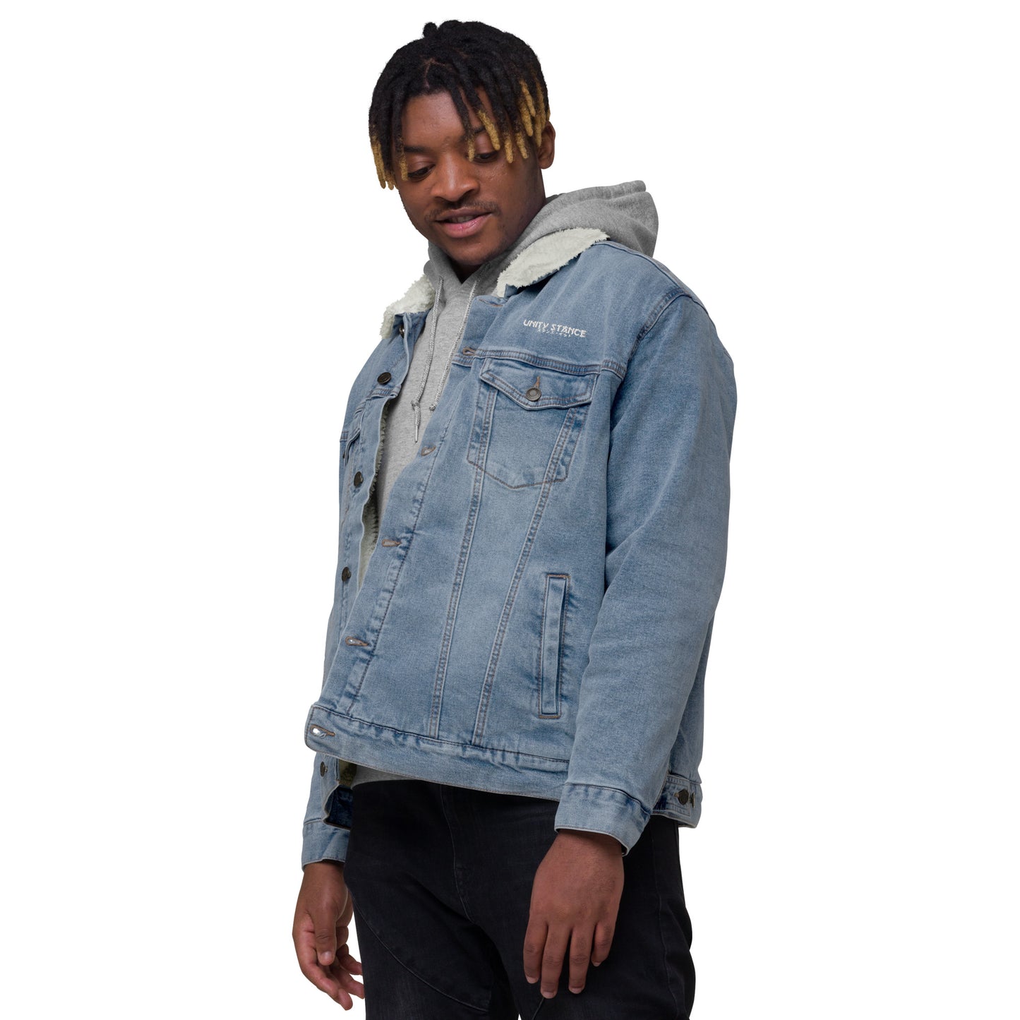 Unity Stance - Unisex Denim Jacket - Nihon No Ai Collection