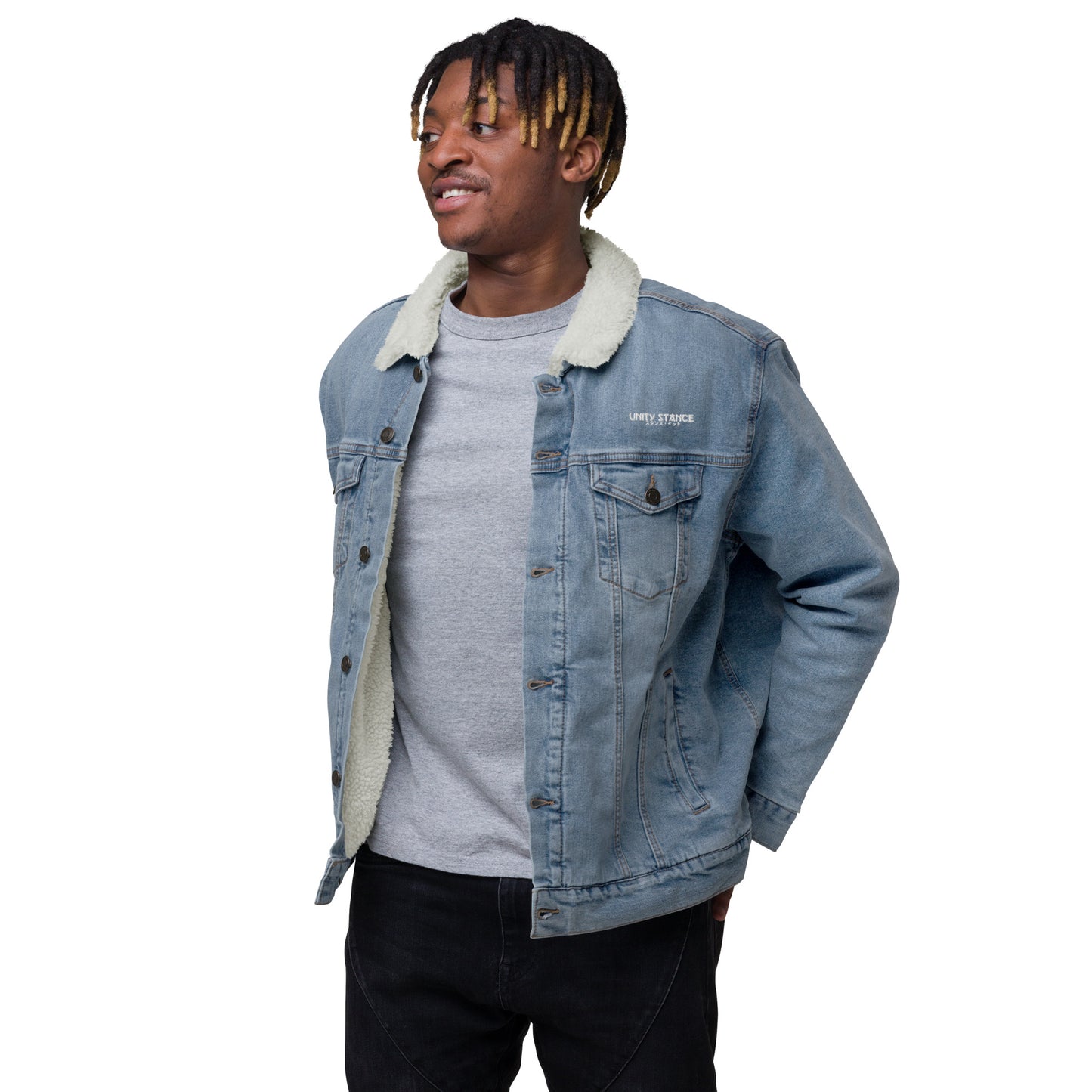 Unity Stance - Unisex Denim Jacket - Nihon No Ai Collection