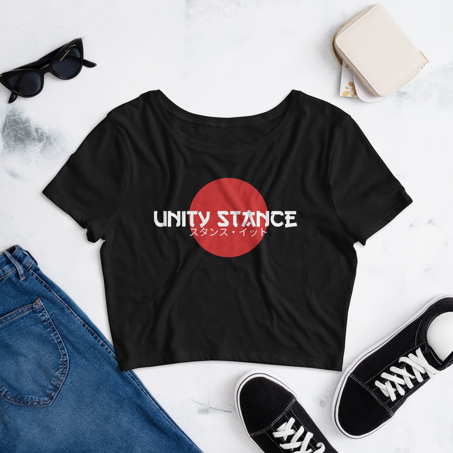 Women's Unity Stance - Crop Top - Nihon No Ai Collection