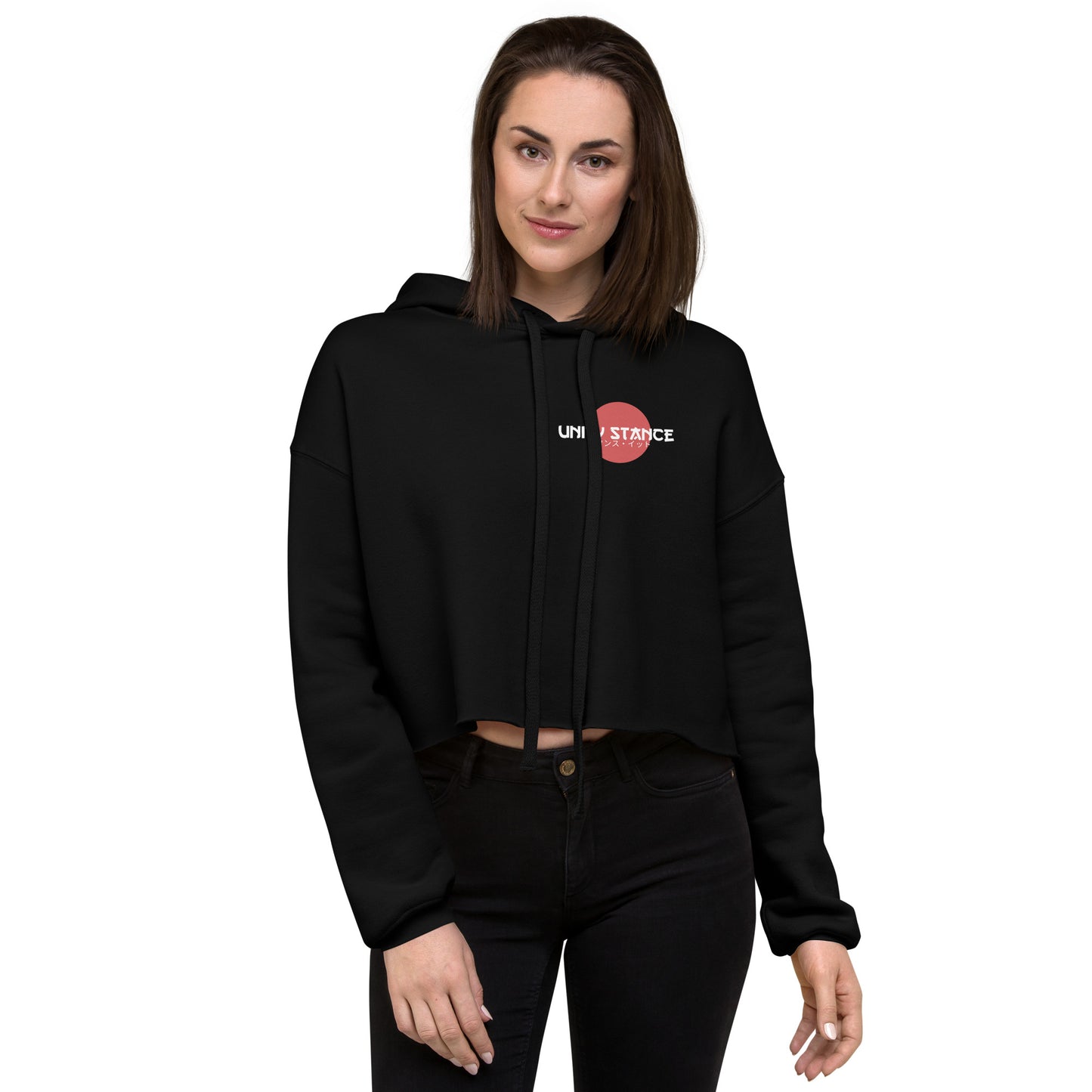 Women's Unity Stance - Crop Hoodie - Nihon No Ai Collection